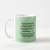 Mug Volontaires inestimables (Gauche)