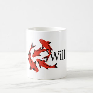 Mug Volonté – Symbole japonais du koi de la motivation
