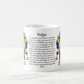 Mug Volpe, l'origine, la signification et la crête (Centre)