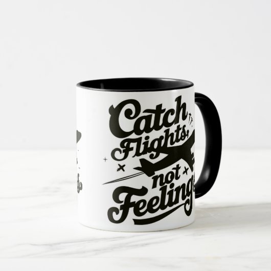 Mug Vols Catch Pas Sentiments (Devant droit)