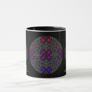 Mug Volume treize kaléidoscope art un