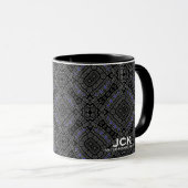 Mug Volume treize kaléidoscope art vingt (Devant droit)