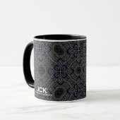 Mug Volume treize kaléidoscope art vingt-deux (Devant gauche)