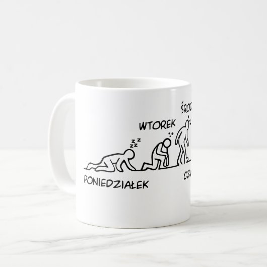 Mug Volution de la bière (Devant gauche)