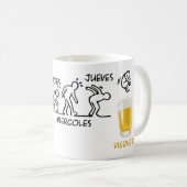 Mug Volution de la bière (Devant droit)