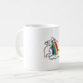 Mug vomi arc-en-ciel (Devant gauche)