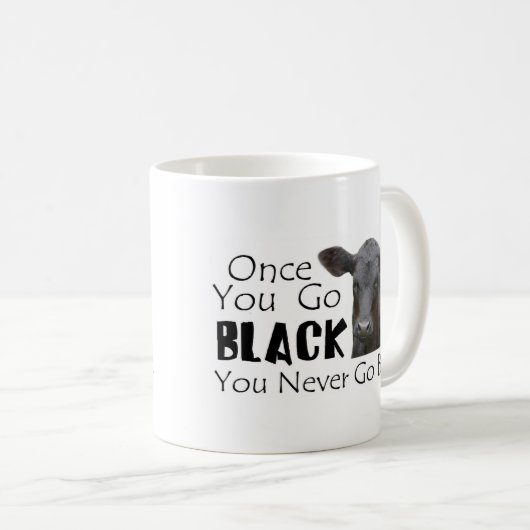 Mug Vont Angus noir (Devant droit)