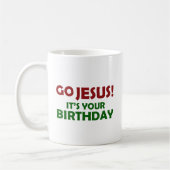 Mug Vont Jésus ! Son votre anniversaire (Gauche)