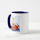 Mug Vont les poissons (Devant gauche)