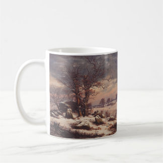 Mug Vordingborg in Winter by J.C. Dahl Fine Art