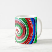 Mug Vortex coloré (Devant droit)