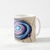 Mug Vortex cosmique : l'embrace de la gravité (Devant droit)