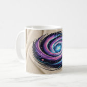 Mug Vortex cosmique : l'embrace de la gravité (Devant gauche)