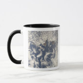 Mug Vortices nuageuses dans la région des Canaries (Gauche)