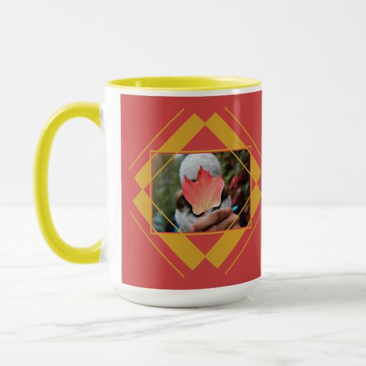 MUG VOS 2 PHOTOS & MACHINES MONOGRAMMES (Gauche)