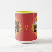 MUG VOS 2 PHOTOS & MACHINES MONOGRAMMES (Centre)