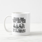 Mug Vos ancêtres ressemblent à ça Vous êtes probableme (Gauche)