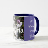 Mug Vos anges sont toujours avec vous Floral Angel (Devant droit)