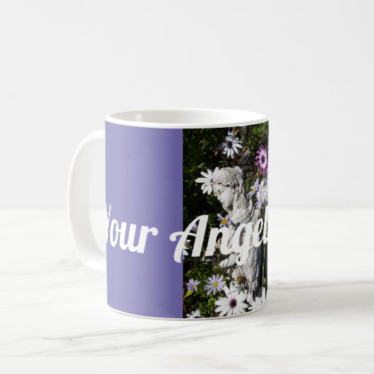 Mug Vos anges sont toujours avec vous Floral Angel (Devant gauche)