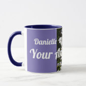 Mug Vos anges sont toujours avec vous Floral Angel (Gauche)