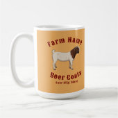 Mug Vos chèvres Boer de la ferme (Gauche)