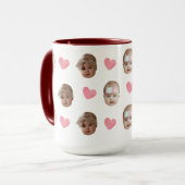 Mug Vos chiens Le visage de votre mari La fête des mèr (Devant gauche)