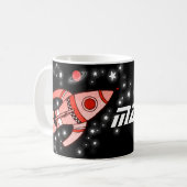 Mug vos enfants noirs rouges (de l'espace nommé de (Devant gauche)