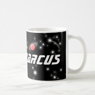 Mug vos enfants noirs rouges (de l'espace nommé de