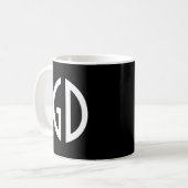 Mug Vos idées de monogramme simplement 1 (Devant gauche)
