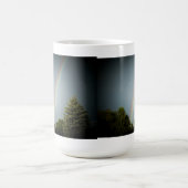 Mug Vos initiales sur "Arc-en-ciel sur À feuillage per (Centre)