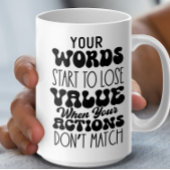 Mug Vos Mots Motivationnel Amateurs De Café Cadeau