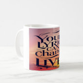 Mug Vos Paroles Peuvent Changer Des Vies (Devant gauche)