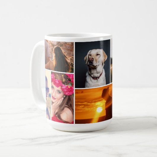 Mug Vos photos (Devant gauche)