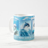 Mug Vos photos ou Dolphin Turquoise Beach (Devant gauche)