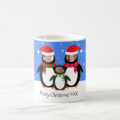 Mug Vos photos pingouins d'hiver xmas (Centre)