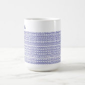 Mug Vos propres mots et nom Message caché personnalisé (Centre)