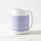 Mug Vos propres mots et nom Message caché personnalisé (Devant droit)