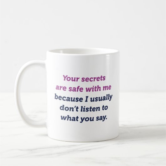 Mug Vos Secrets (Gauche)