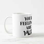MUG VOS SENTIMENTS SONT VALIDES - INTROVERT (Gauche)