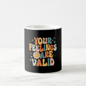Mug Vos sentiments sont valides Problèmes de santé men (Centre)