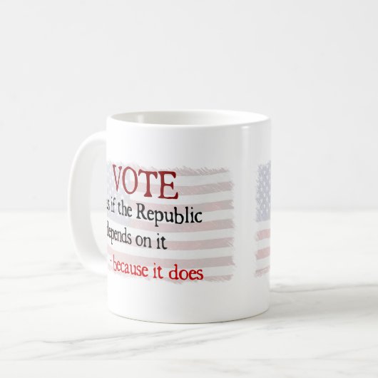 Mug Vote (Devant gauche)