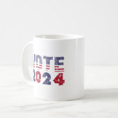 Mug Vote 2024 Unisex (Devant gauche)