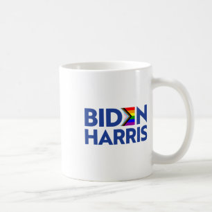 Mug Vote Biden Harris Lgbt Lgbtq Progrès Fierté Drapea