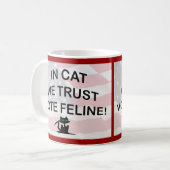 Mug Vote Chat avec drapeau américain (Devant gauche)