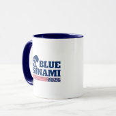 Mug Vote Democrat Blue Wave 2026 (Devant gauche)