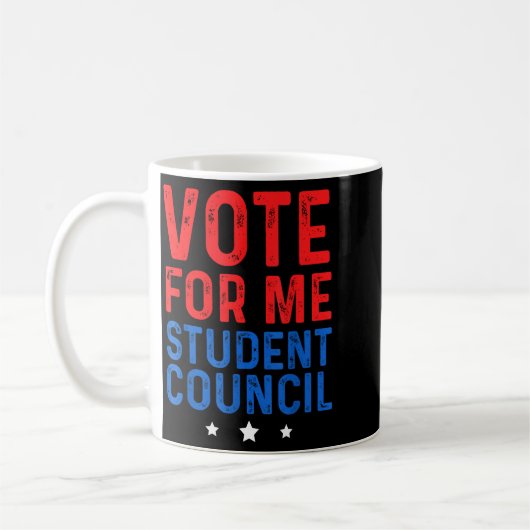 Mug Vote For Me Student Council (Gauche)