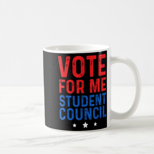 Mug Vote For Me Student Council (Droite)