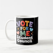Mug Vote For Me Student Council Vibes School Election (Gauche)
