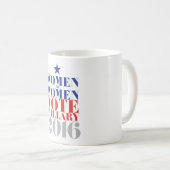 MUG VOTE HILLARY 2016 (Devant droit)