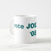 Mug vote JOEBAMA '08 (Devant gauche)